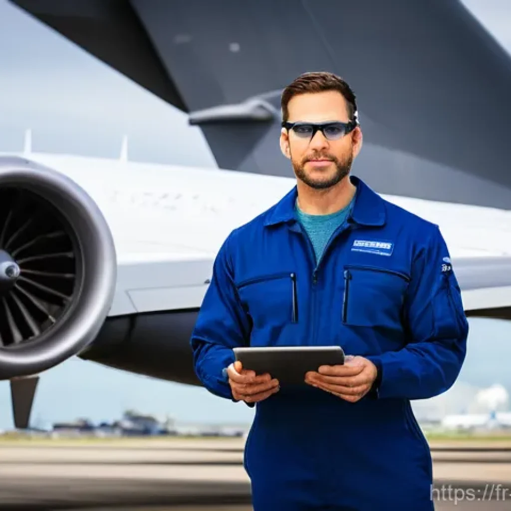 항공정비사의 비상 상황 대처 능력 - **Prompt: The Intuitive Diagnostician**
    A focused male aerospace mechanic, appearing to be in hi...
